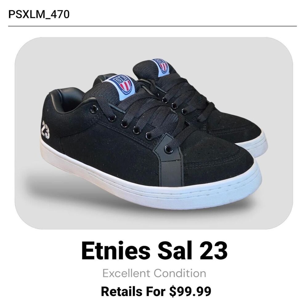 Etnies Men's Black Trainers